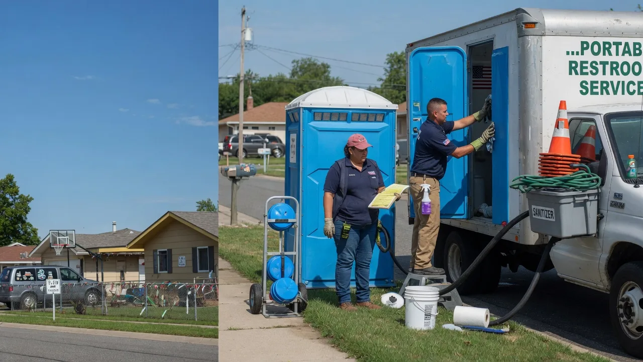 Porta Potty Rental in Woodlawn, IL near me